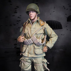 【Facepoolfigure】FP002B 1/6 WW2 US Paratrooper Platoon Leader - “Easy”Company special edition