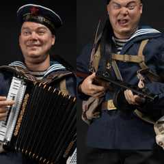 【Facepoolfigure】FP021B 1/6 Soviet Naval Infantry Musician Black Sea Fleet Sevastopol 1942