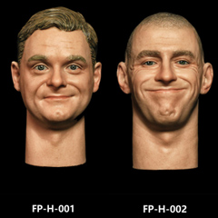 【Facepoolfigure】FP-H-001 / FP-H-002 1/6スケール 男性ヘッド