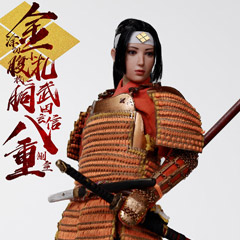 【IQO MODEL】91005A 1/6 武田信玄側室 八重 金塗切付小札二枚胴 スタンダード版 1/6スケール女性フィギュア