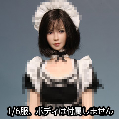 【JKTOYS】K-003C 1/6 Fukada head sculpture 深田 1/6スケール 植毛 眼球可動 女性ヘッド