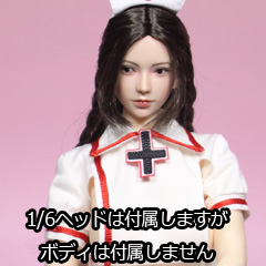 【JKTOYS】K-004A 1/6 Sweetheart nurse head sculpture costume set
