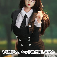 【JIAOUDOLL】JO25X-07 Senior Sister Business Suit 1/6 女性ドール用 ショートスカートスーツ 1/6スケール 女性コスチューム