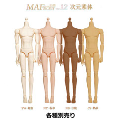 【KAMISOUL】KSS140 SW/NY/NB/CY 1/6 MAF BODY Ver12