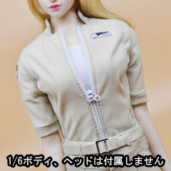 【CUKE TOYS】MA-037 SA Flight Attendant Set 航空 キャビンアテンダント CA 制服 1/6スケール 女性コスチューム セット