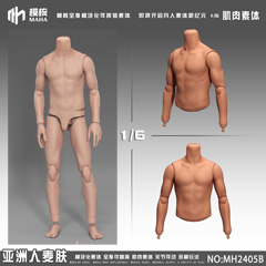 【MAHA studio】MH2405A/B/C Muscle Body Style MALE ACTION BODY 1/6スケール 男性ボディ素体 デッサン人形