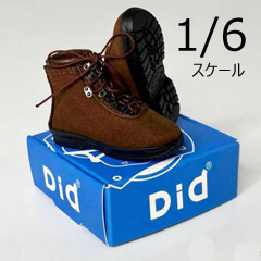 【DID】OA60001 1/6 Leather Ankle Boots 本革製アンクルブーツ ショートブーツ 1/6スケール 男性フィギュア用シューズ
