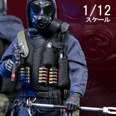 【DAM】PES002 1/12 POCKET ELITE SERIES: SAS CRW Breacher イギリス陸軍特殊空挺部隊 ブリーチャー 1/12スケールフィギュア