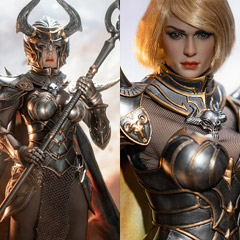 【TBLeague】TBリーグ PL2020-173B 1/6 Knight of Fire Silver ナイト・オブ・ファイアー 女性騎士 シルバー