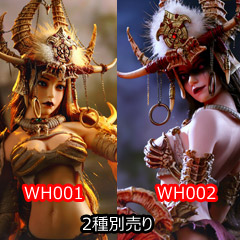 【POPtoys】WH001/WH002 1/6 WITCH HUNTER Bloody Shaman Aphaia