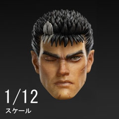 【PlayCraftToys】TD-003 狂戦士 1/12スケール 男性ヘッド