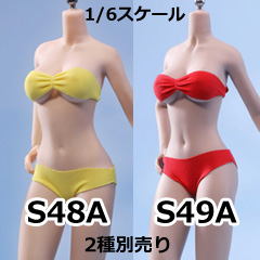 【TBLeague】1/6 scale female seamless bodies PHMB2022-S48A(pale) S49A(suntan)