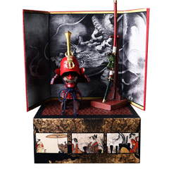 【COO】SE092 1/6 DIECAST ALLOY SERIES OF EMPIRES ACALANATHA'S SWORD HELMET SET 不動明王兜 1/6スケール 兜 & 日本刀
