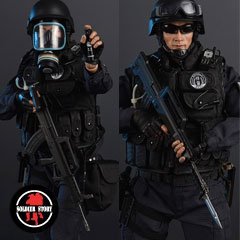 【Soldier Story】SS099 1/6 Blue Steel Commandos SWAT ブルースチールコマンド 北京市公安局特警部隊 藍剣突撃隊