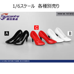 【TOYSCENTRE】TCT-013 ABC Women High Heels 女性ドール用ハイヒール 1/6スケール 女性用シューズ