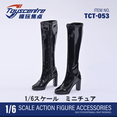 【TOYSCENTRE】TCT-053 Felame High Boots 女性ドール用ロングブーツ 1/6スケール 女性用シューズ
