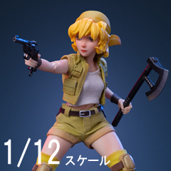 【Tunshi Studio】TS-007 SNK METAL SLUG Ⅲ ERI KASAMOTO メタルスラッグ3 エリ・カサモト 1/12スケールアクションフィギュア