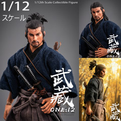 【TWTOYS】TW1920 1/12 宮本武蔵 侍 浪人 1/12スケールアクションフィギュア