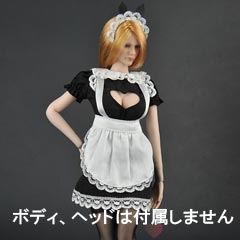 【ZYTOYS】ZY5016 メイド服 1/6スケール 女性コスチューム