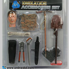 【DID】E60038 Deluxe Accessories set（ヘッド＆ドイツ軍装備セット）