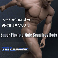 【TBLeague】male seamless body PL2015-M30 ファイセン 1/6スケール シームレス男性ボディ（ヘッドなし）