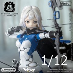 Romankey X VTOYS】1/12 MUSE ミューズ 1/12スケール 完成品
