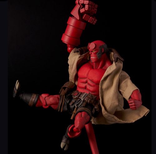 ヘルボーイ ８インチ フィギュア シリーズ１ ヘルボーイ(食い縛り) ヘルボーイ 8インチ フィギュア シリーズ1 ヘルボーイ(食い