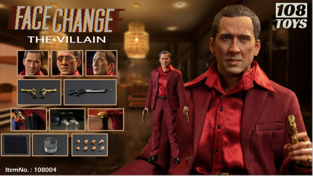 108Toys】108004 1/6 Face Change The Villain フェイスチェンジ