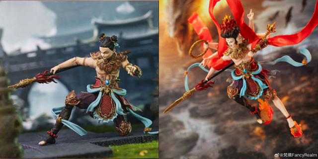 梵境 FancyRealm】FJ-1A02B 「封神演義」ナタ デラックス版 1/12