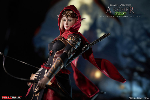 その他 TBLeague 1/6 Elf Archer Black ver TBLeague (PL2021-175A) 1/6 Scale Elf Archer Figure (Black