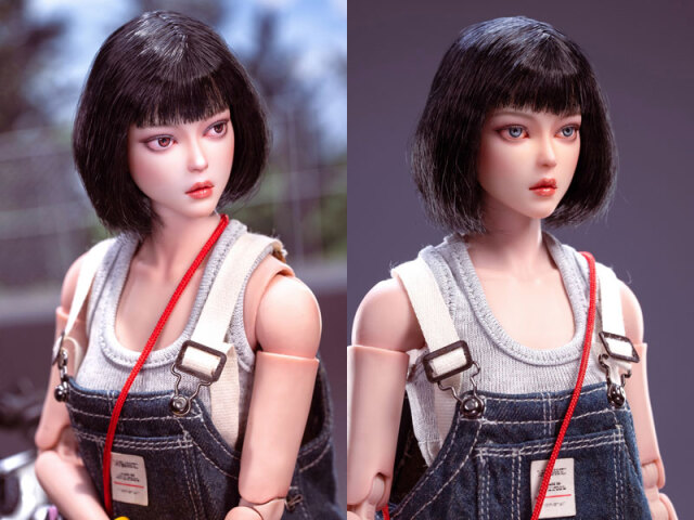 Trickyman12】202417a 1/6 少女 Cuby 標準版 1/6スケール女性フィギュア