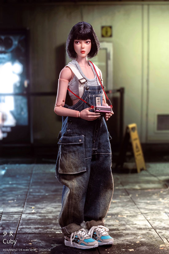 Trickyman12】202417a 1/6 少女 Cuby 標準版 1/6スケール女性フィギュア