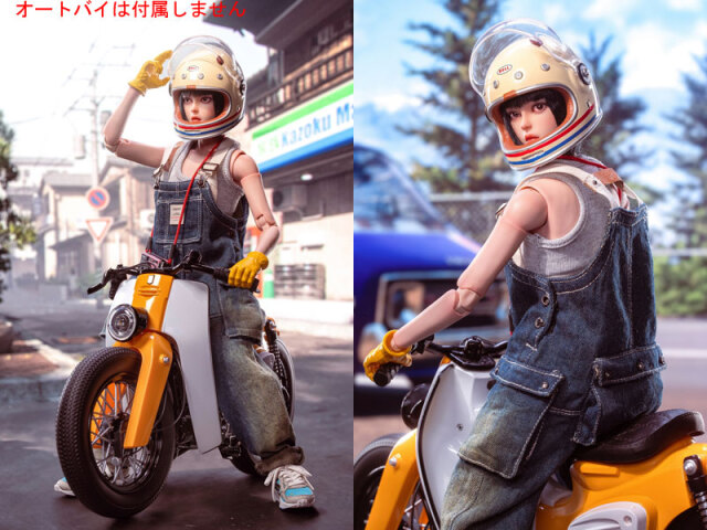 Trickyman12】202417b 1/6 少女 Cuby ライダー版 1/6スケール女性