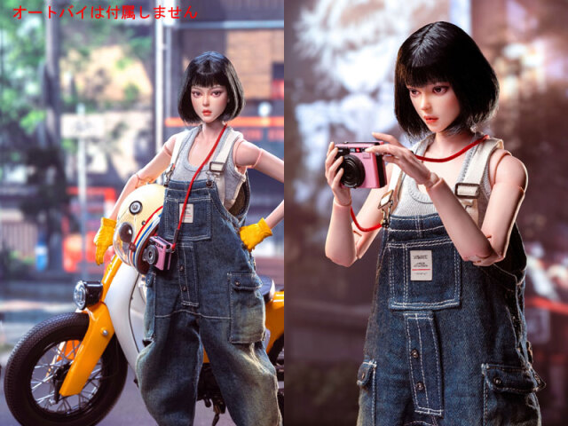 Trickyman12】202417b 1/6 少女 Cuby ライダー版 1/6スケール女性