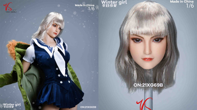 VICKY SECRET toys】VStoys 21XG69 A/B Winter girl 女子高生