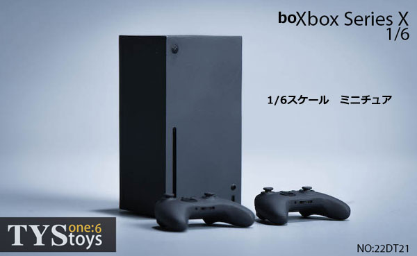 TYStoys】22DT21 boXbox Series X 据置型ゲーム機 1/6スケール