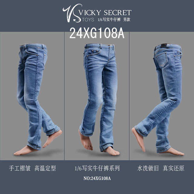 VICKY SECRET toys】VStoys 24XG108/24XG109 1/6 Jeans Pants ジーンズ
