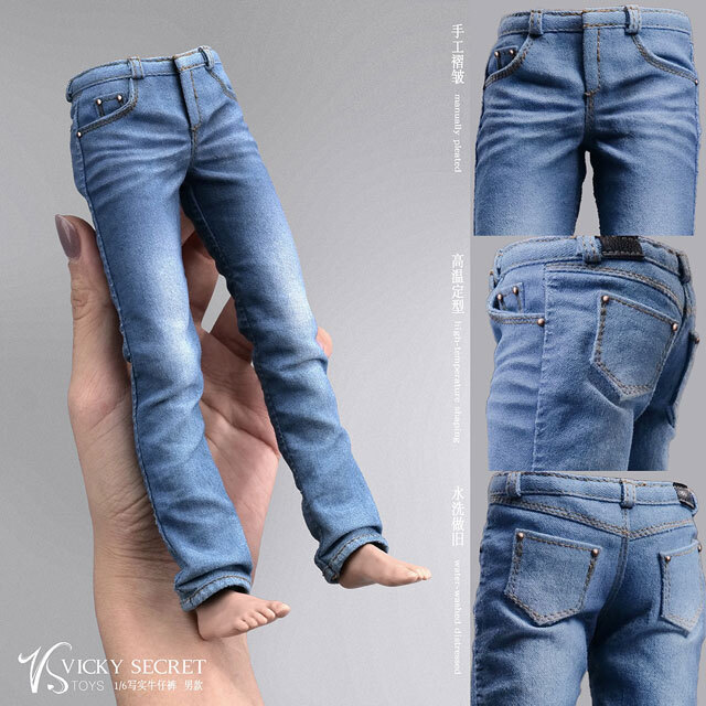 VICKY SECRET toys】VStoys 24XG108/24XG109 1/6 Jeans Pants ジーンズ