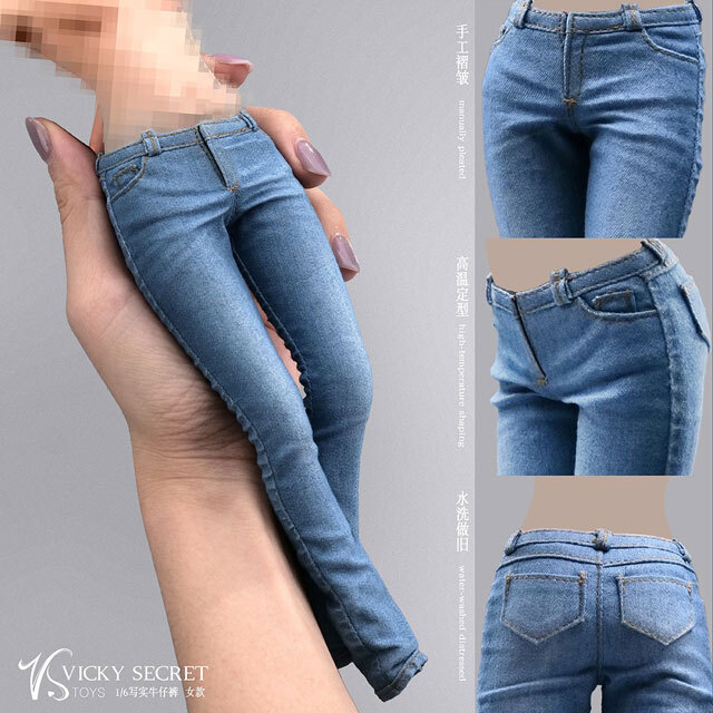 VICKY SECRET toys】VStoys 24XG108/24XG109 1/6 Jeans Pants ジーンズ