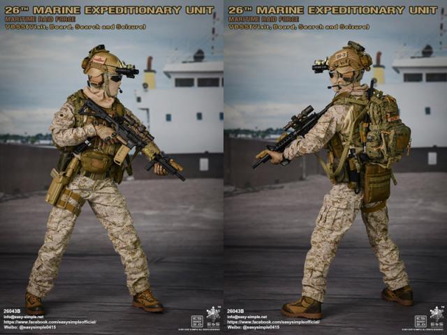 EASYSIMPLE 26043A VBSS 1/6 アクションフィギュア Easy & Simple 1/6 31st MEU MRF VBSS アクションフィギュア 26043A