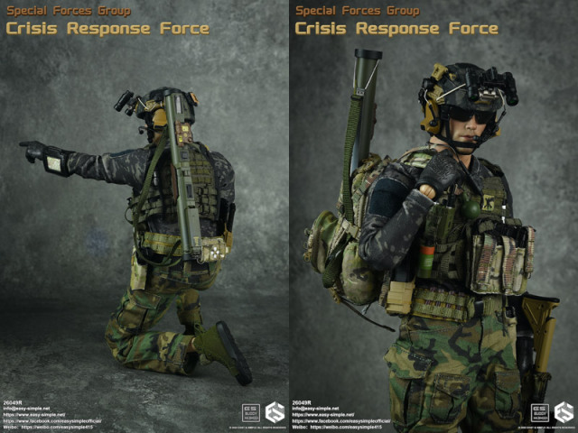 EASY&SIMPLE】26049R Special Forces Group Crisis Response