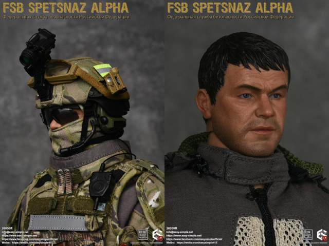 EASY&SIMPLE】26050R FSB Spetsnaz ALPHA スペツナズ ロシア連邦