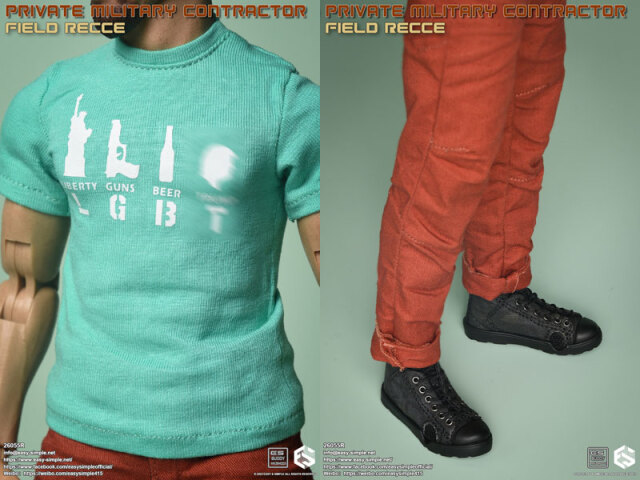 EASY&SIMPLE】26055R Private Military Contractor Field Recce PMC 1