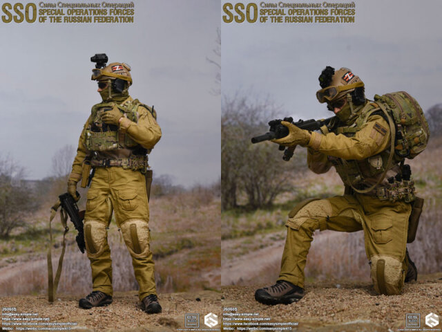 EASY&SIMPLE】26060S Russian Special Operations Forces(SSO) ロシア