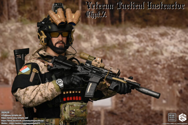 EASY&SIMPLE】26062S Veteran Tactical Instructor Chapter II 1
