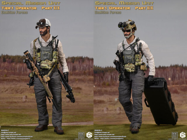 ACE 1/6 ミリタリーフィギュア 2004年製／☆ EASY&SIMPLE】26054R CBRN Assault Team 1/6スケールミリタリー