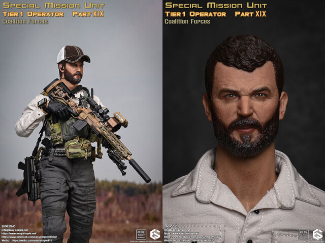 EASY&SIMPLE】26065S-C SMU Tier1 Operator Part XIX Coalition Forces