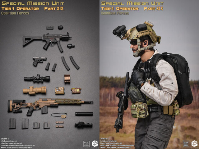 1/6 ミリタリーフィギュア(出品調整中) フィギュア専門店 -ソダチトイズ / Easy&Simple Special Mission