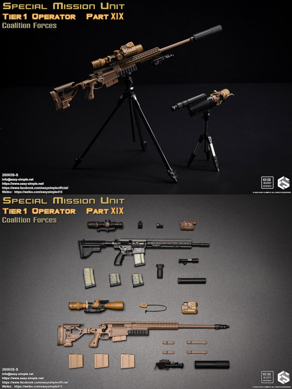 EasySimple es26009s 限定 SMU Tier-1 1/6 アク フィギュア専門店 -ソダチトイズ / Easy&Simple es26009s 限定
