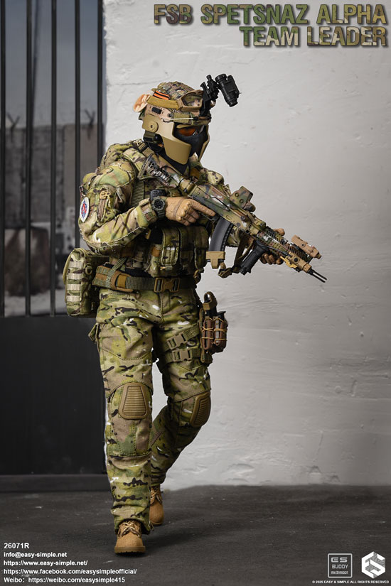 EASY&SIMPLE】26071R FSB ALPHA TEAM LEADER 1/6スケール